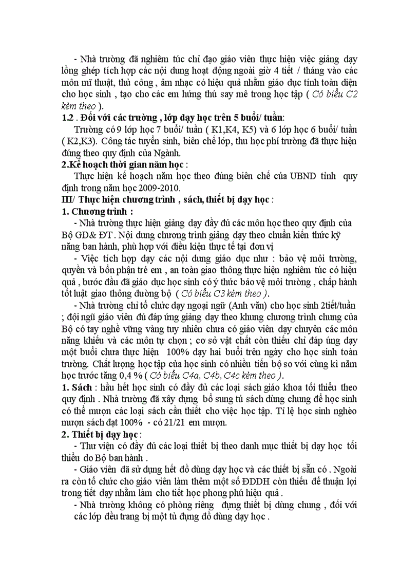 image for page Báo cáo sơ kết ki 1 2009 2010