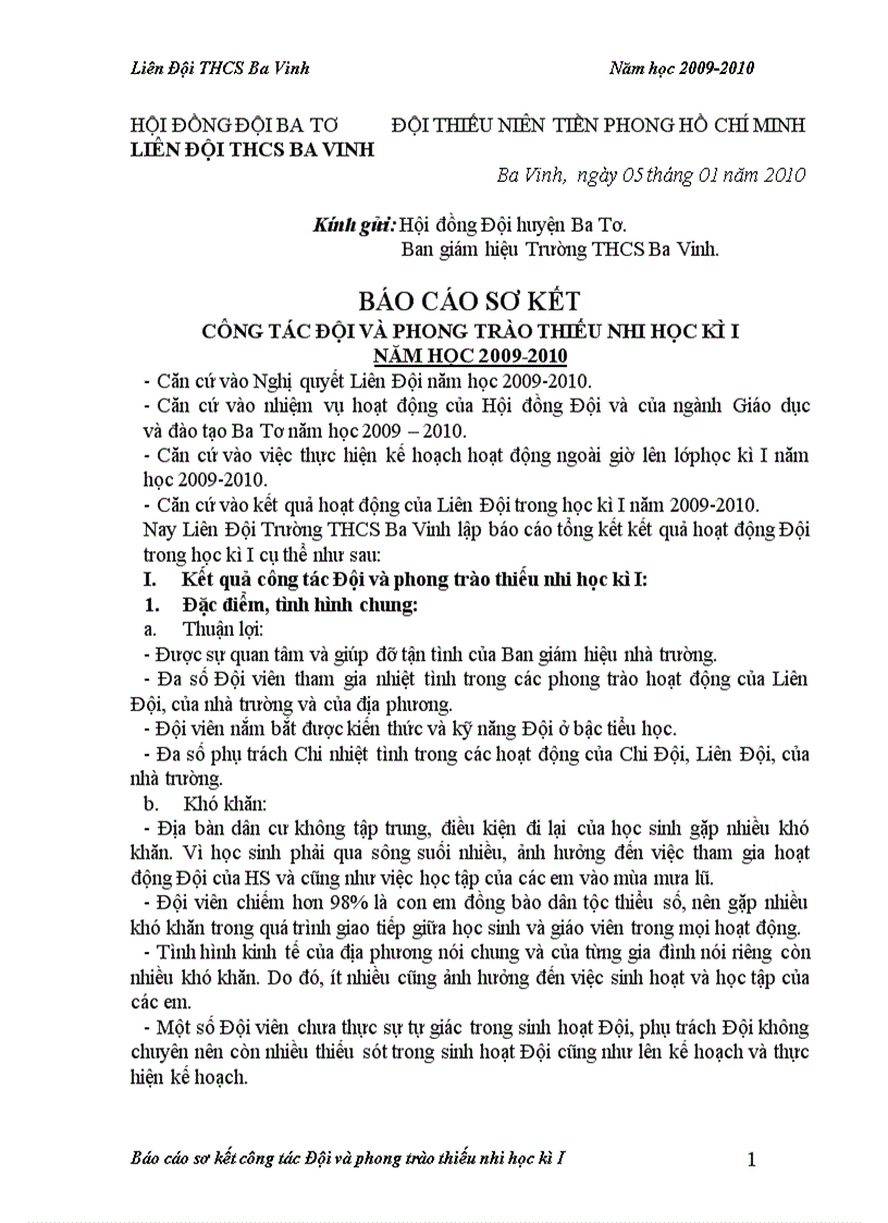 image for page Báo cáo spw kết đội 2009 2010