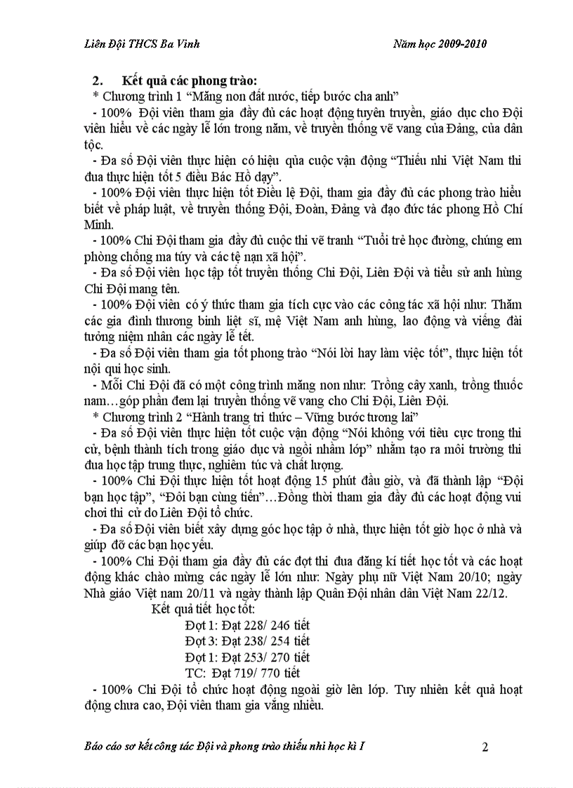 image for page Báo cáo spw kết đội 2009 2010