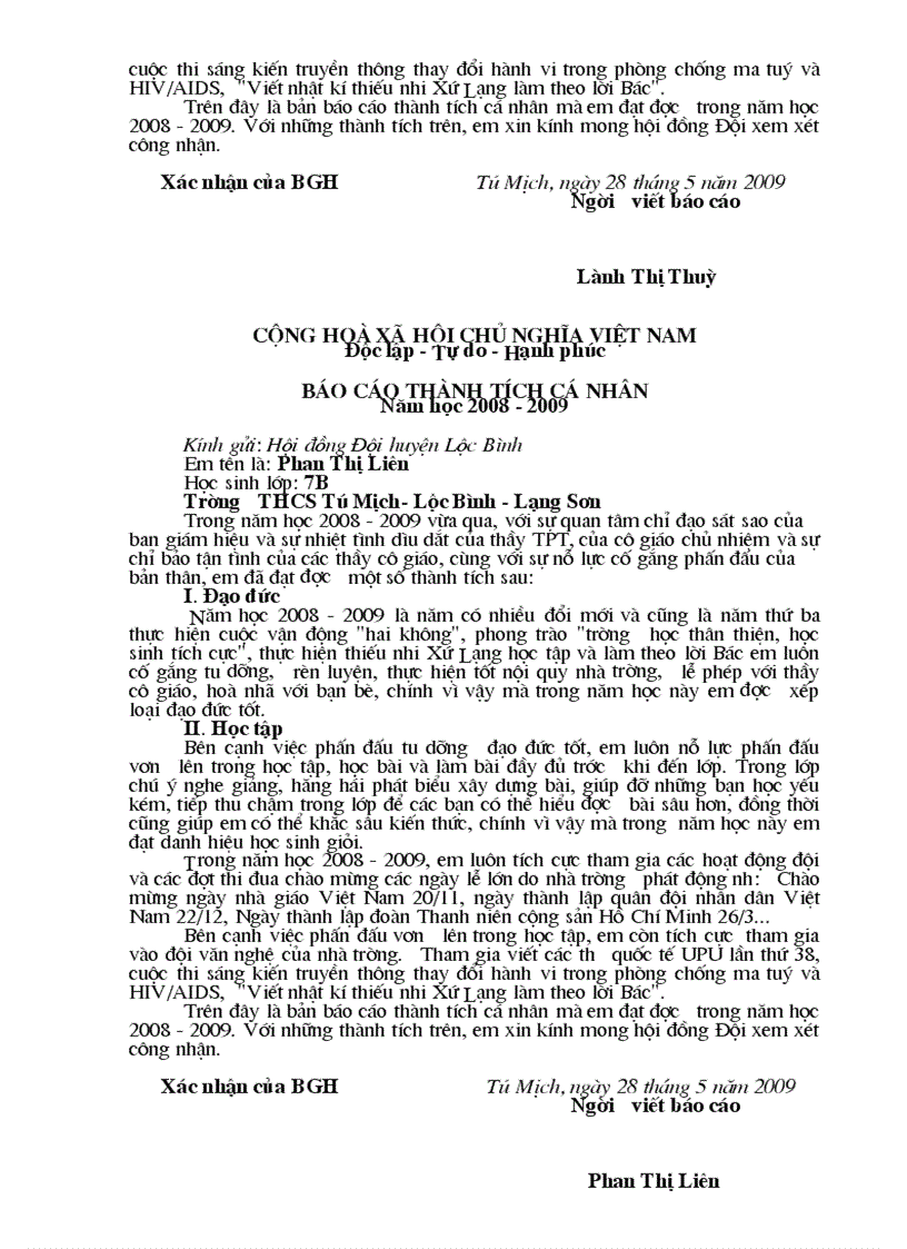 6 Cách Viết Báo Cáo Thành Tích Học Giỏi Sống Tốt Hay Nhất (8/2023)