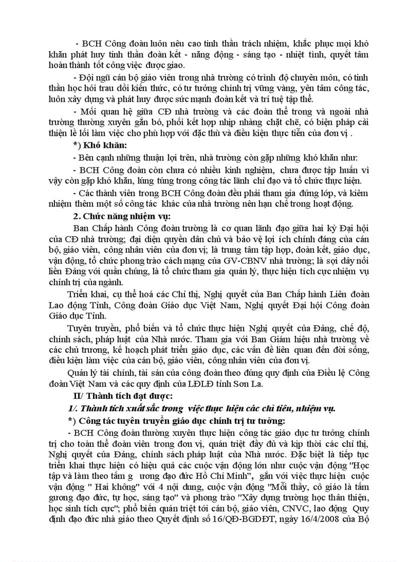 image for page Báo cáo thành tích công đoàn 09 10