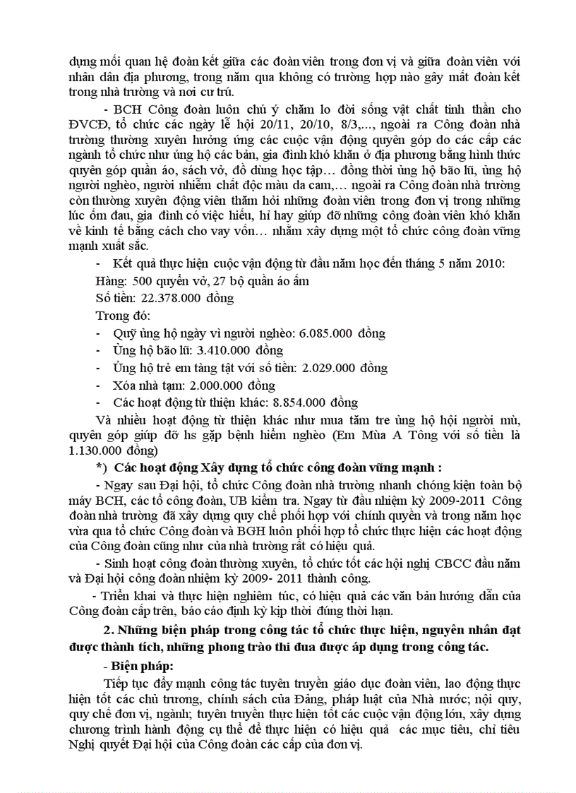 image for page Báo cáo thành tích công đoàn 09 10