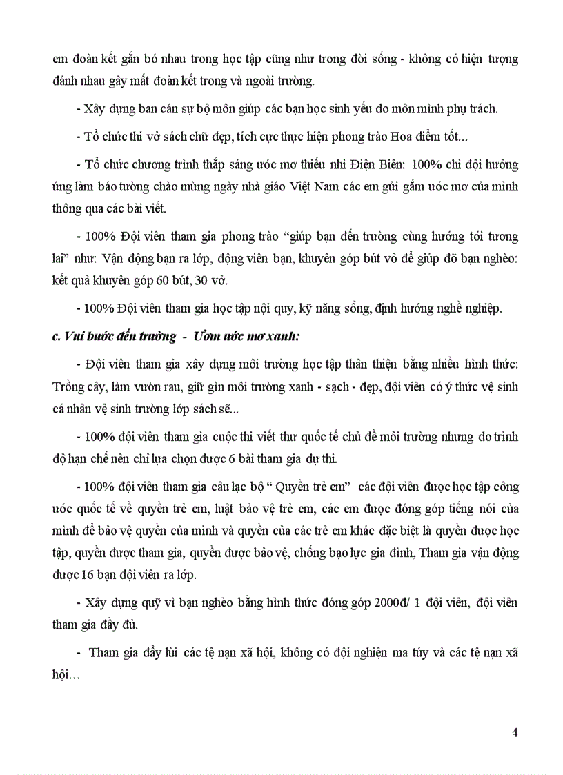 image for page Báo cáo thành tích công tác đội 2011