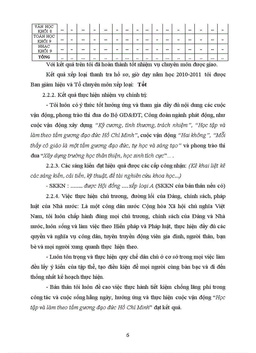 image for page Báo cáo thành tích CSTĐ CS LĐTT 2011