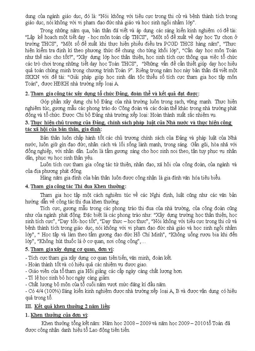 image for page Báo cáo thành tích đề nghị khen thưởng chiến sĩ TĐCS