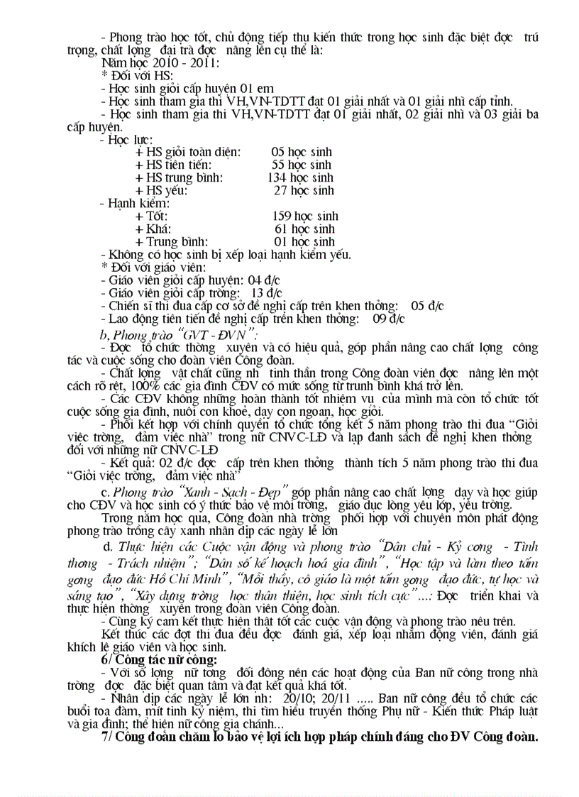 image for page Bao cao thanh tich tap the Cong doan