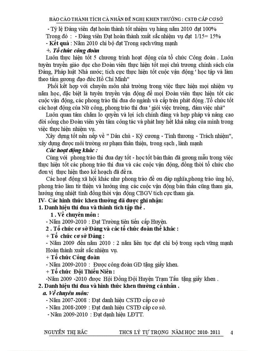 image for page Bao cao thanh tich thi dua khen thuong cap co so 2011