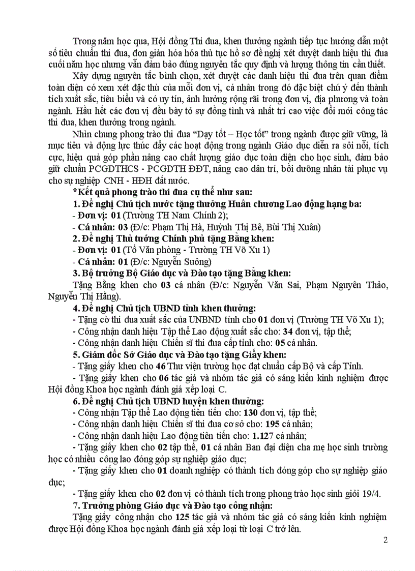 image for page Báo cáo thi đua năm học 2008 2009