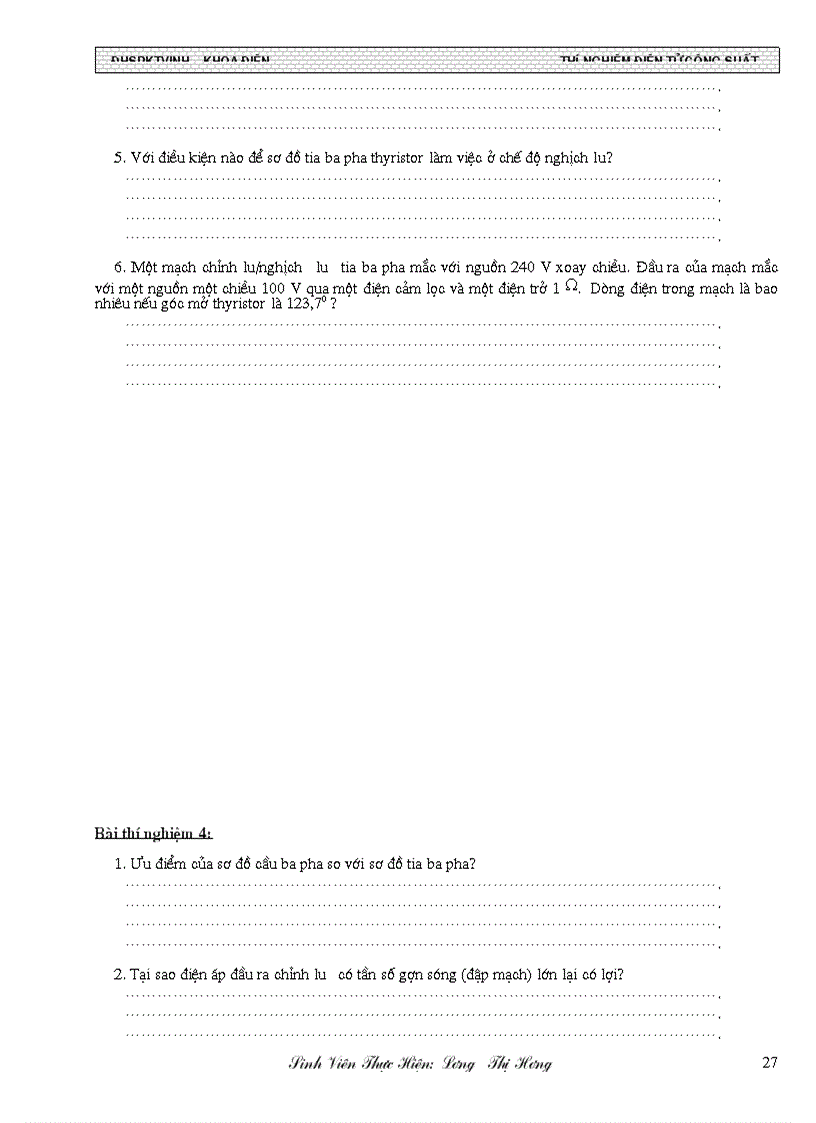 image for page Báo cáo thí nghiệm điện tử công suất