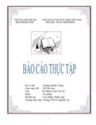 Báo cáo thực tập thcs nguyễn du yên bái năm thứ 3