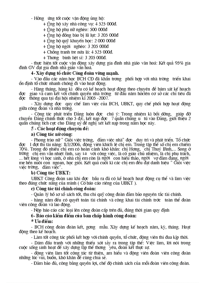 image for page Báo cáo tổng kết cđ 2009