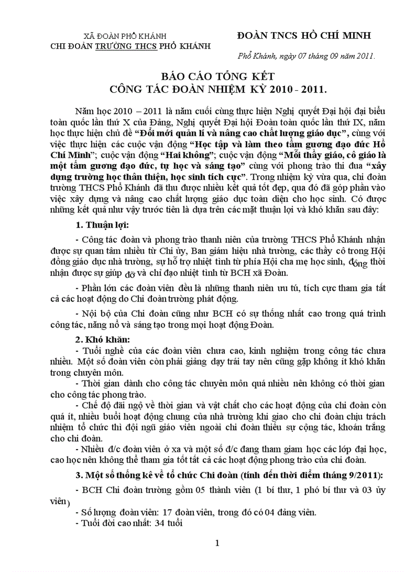 image for page Bao cao tong ket cong tac doan nam hoc 2010 2011