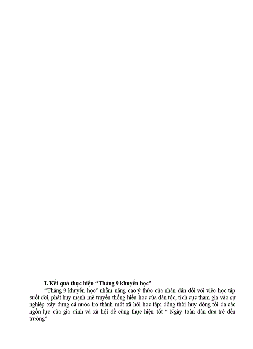 image for page Báo cáo tổng kết công tác khuyến học năm 2009 2010