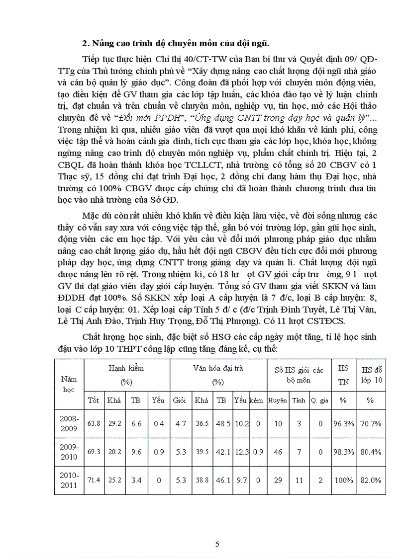image for page Báo cáo tổng kết hoạt động công đoàn nhiệm kỳ 2008 2011 phương hướng 2011 2013