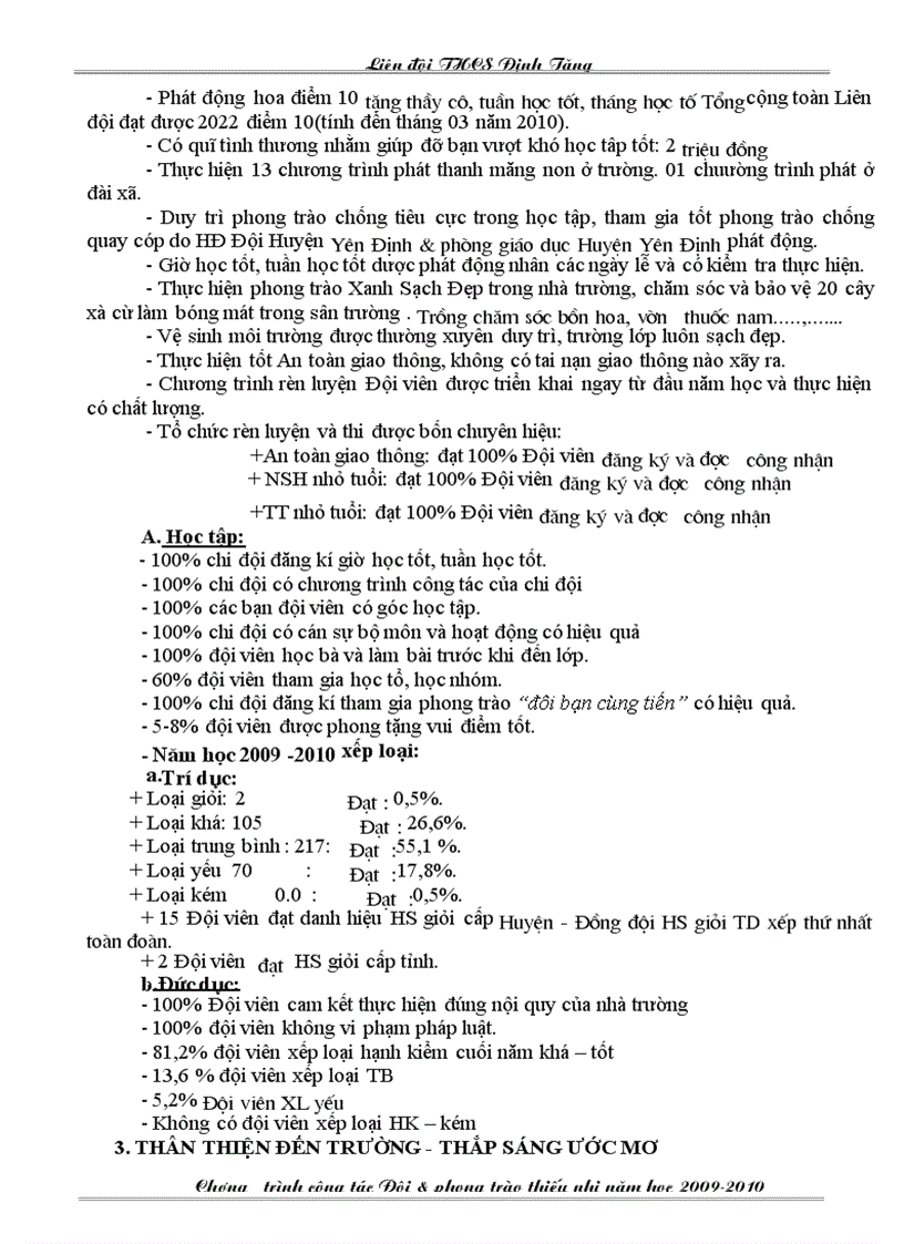 image for page Bao cao tong ket hoat dong doi nam hoc 2009 2010