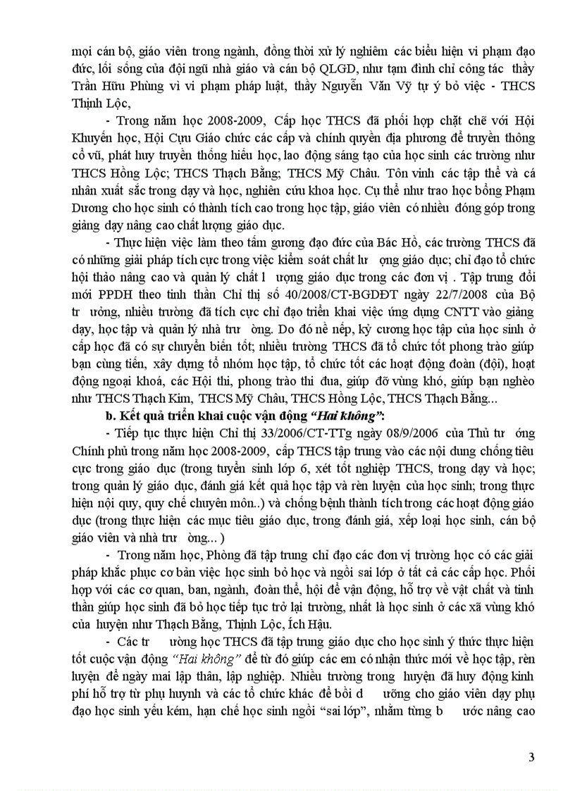 image for page Báo cáo tổng kết naă hịc 08 09 và triển khai nv năm hcọ 09 10