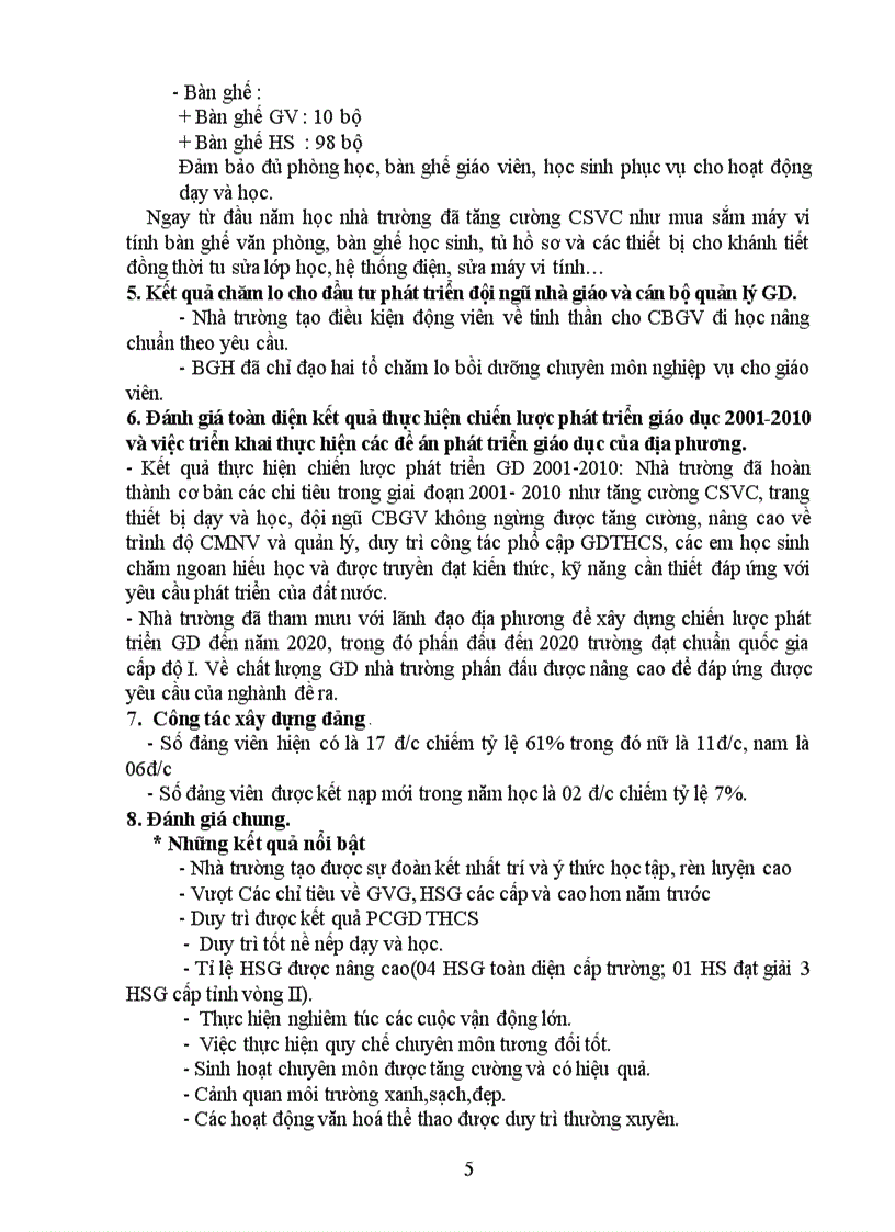 image for page Báo cáo tổng kết năm học 2009 2010 theo mẫu mới