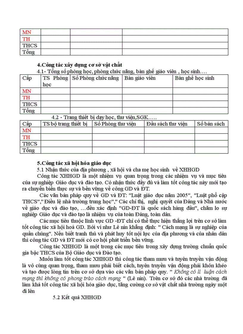 image for page Báo cao trinh đại hội giáo dục cấp xã