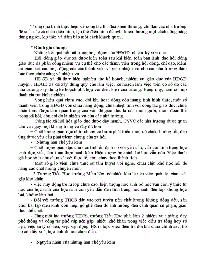 image for page Báo cao trinh đại hội giáo dục cấp xã