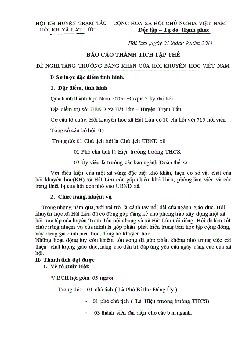 image for page Báo cáo TT khuyến học