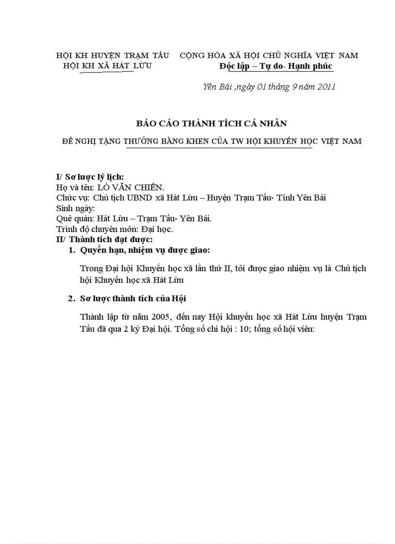 image for page Báo cáo TT khuyến học