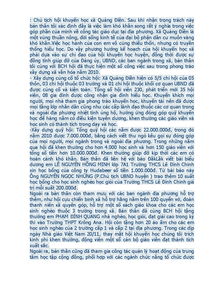 image for page Báo cáo TT khuyến học