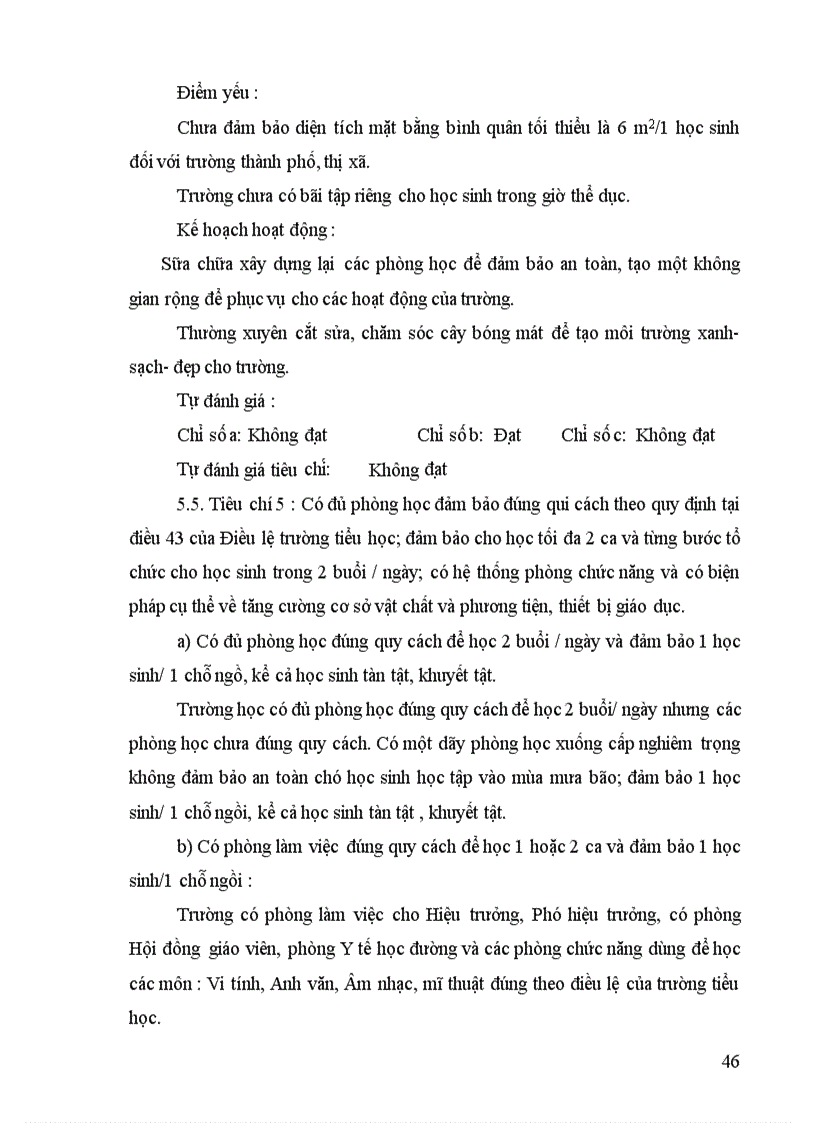 image for page Báo cáo tự đánh giá 2009