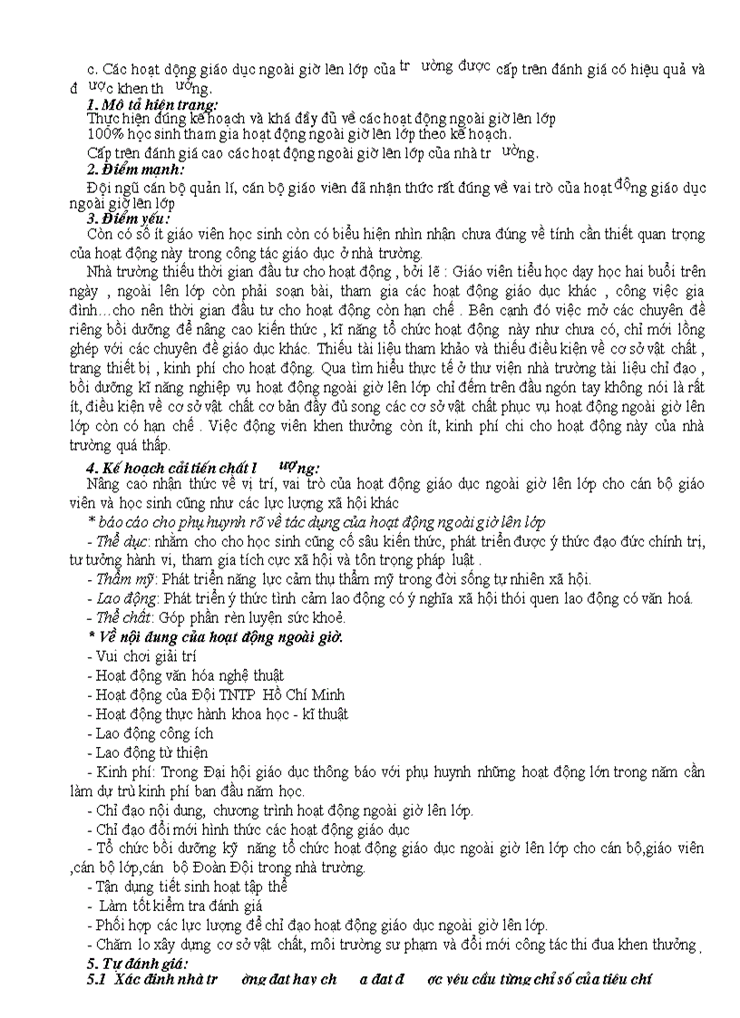 image for page Báo cáo tự đánh giá cl trường phổ thông