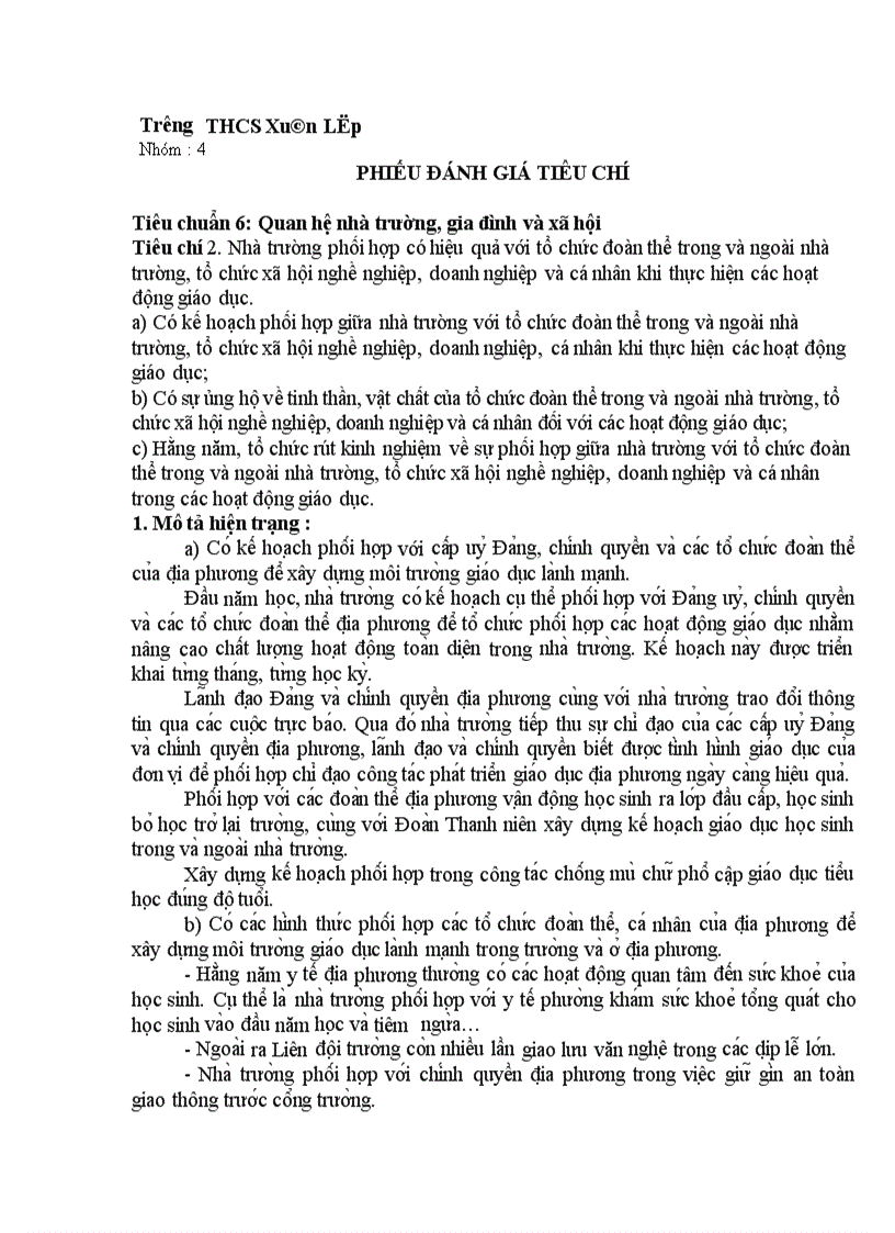 image for page Báo cáo tự đánh giá csgd