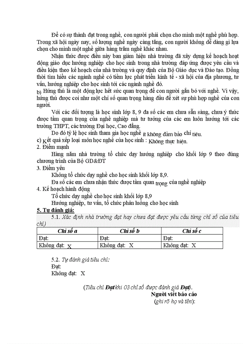 image for page Báo cáo tự đánh giá csgd