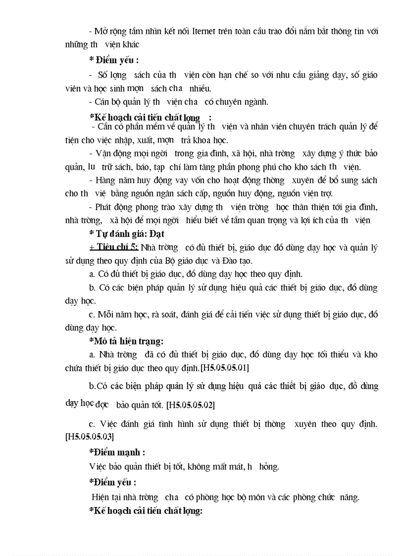 image for page Bao cao tu danh gia kiem dinh chat luong giao duc ban day du