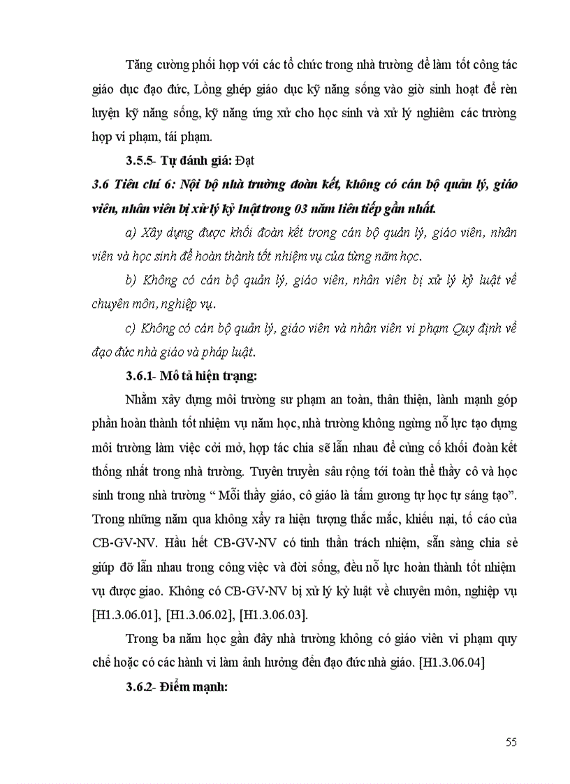 image for page Báo cáo Tự đánh giá THPT Tam Nông