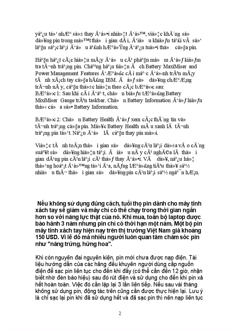 image for page Bảo vệ Pin laptop và laptop Đại Học FPT