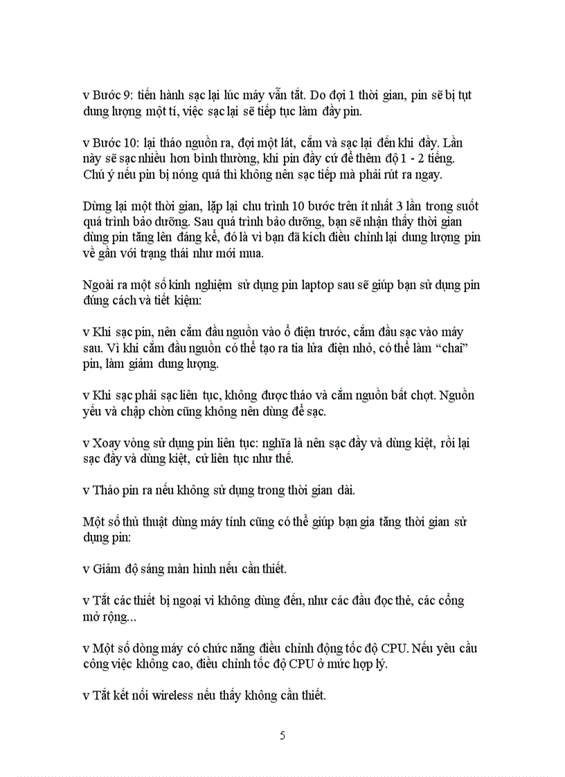 image for page Bảo vệ Pin laptop và laptop Đại Học FPT