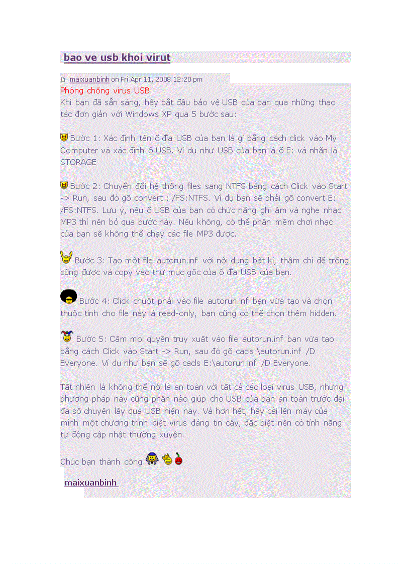 image for page Bảo vệ ÚB khỏi Virut