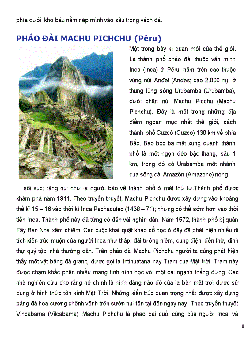 image for page Bảy kì quan mới của thế giới