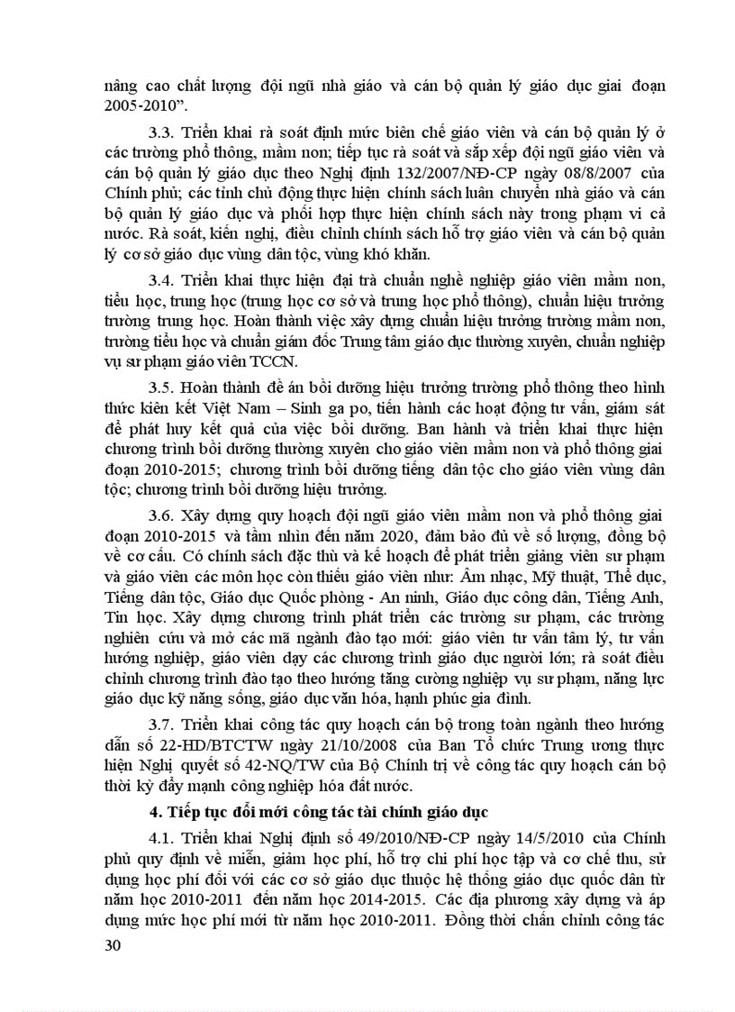 image for page BCTK 2009 2010 và PHNH 2010 2011 của BGDĐT