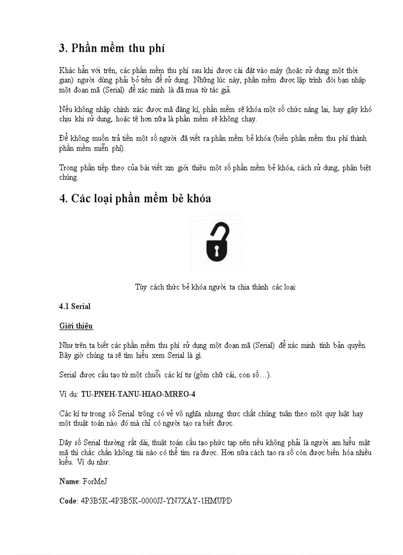 image for page Bẻ khoá phần mềm