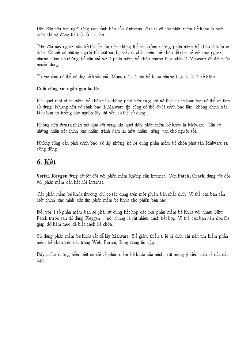 image for page Bẻ khoá phần mềm