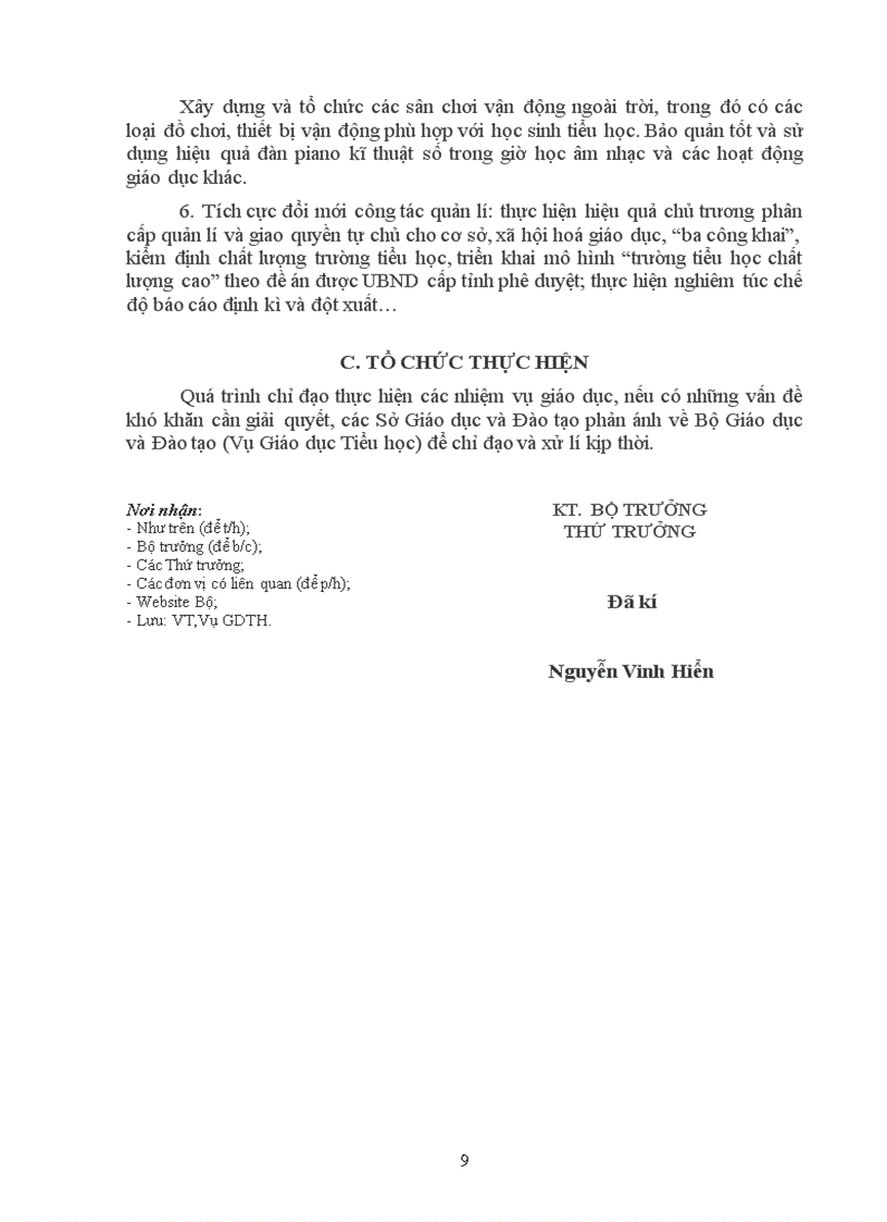 image for page BGD Huong dan nhiem vu chuyen mon GDTH 2011 2012