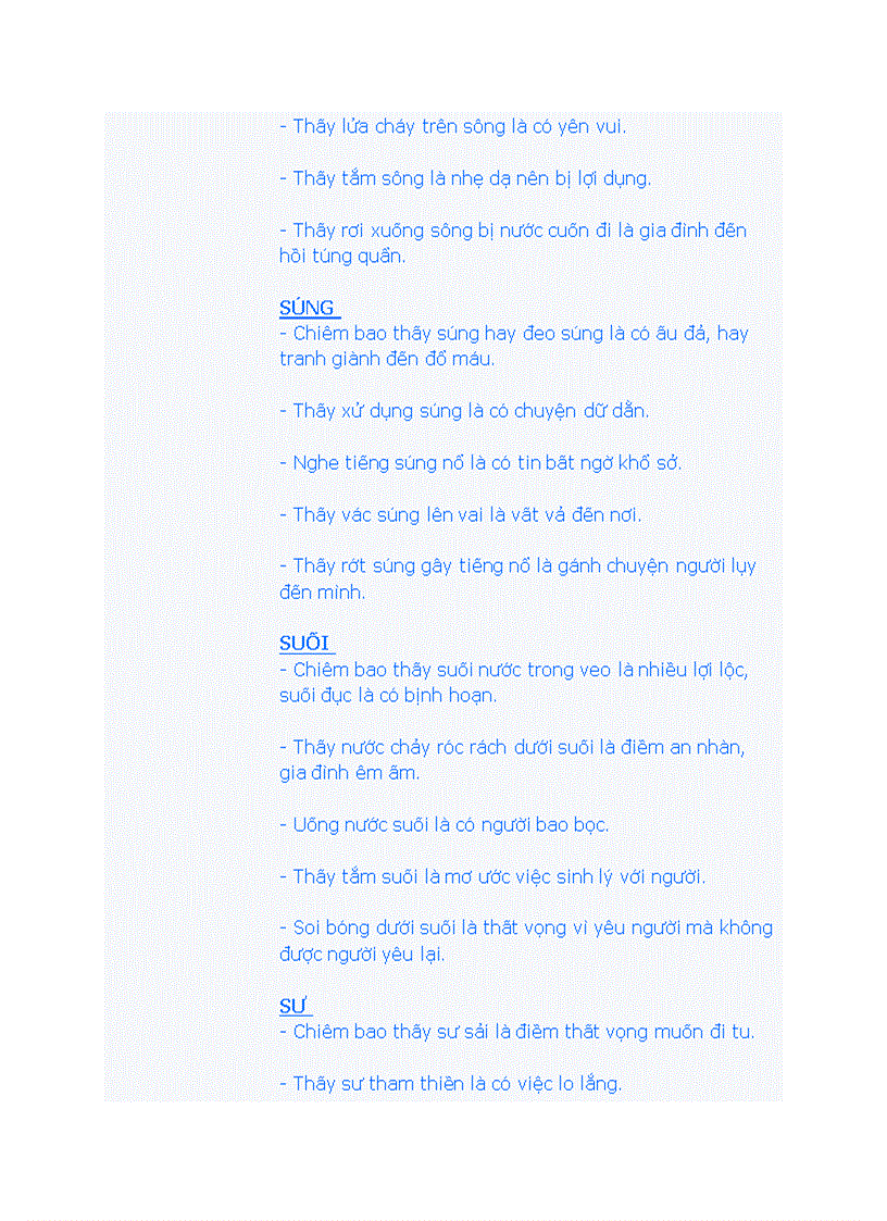 image for page Bí ẩn những điềm chiêm bao