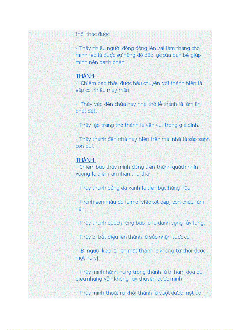 image for page Bí ẩn những điềm chiêm bao