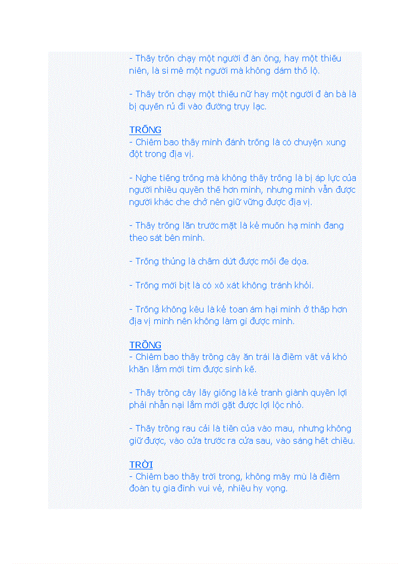 image for page Bí ẩn những điềm chiêm bao