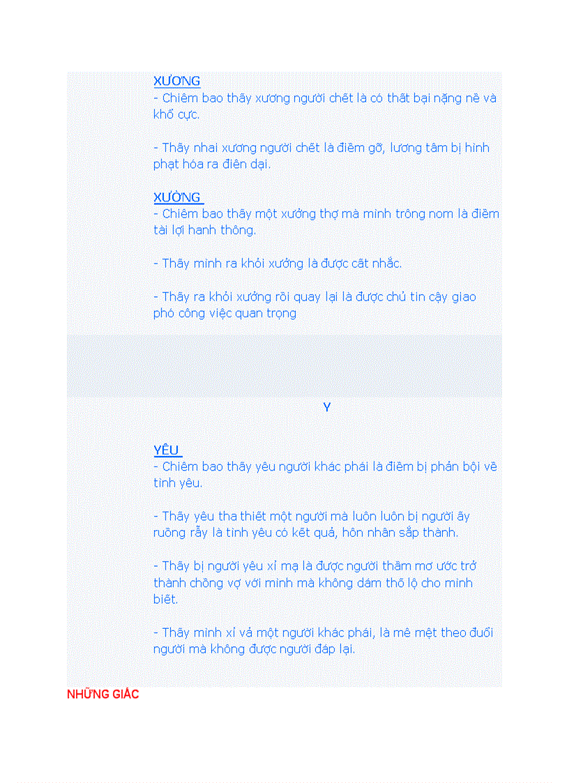 image for page Bí ẩn những điềm chiêm bao