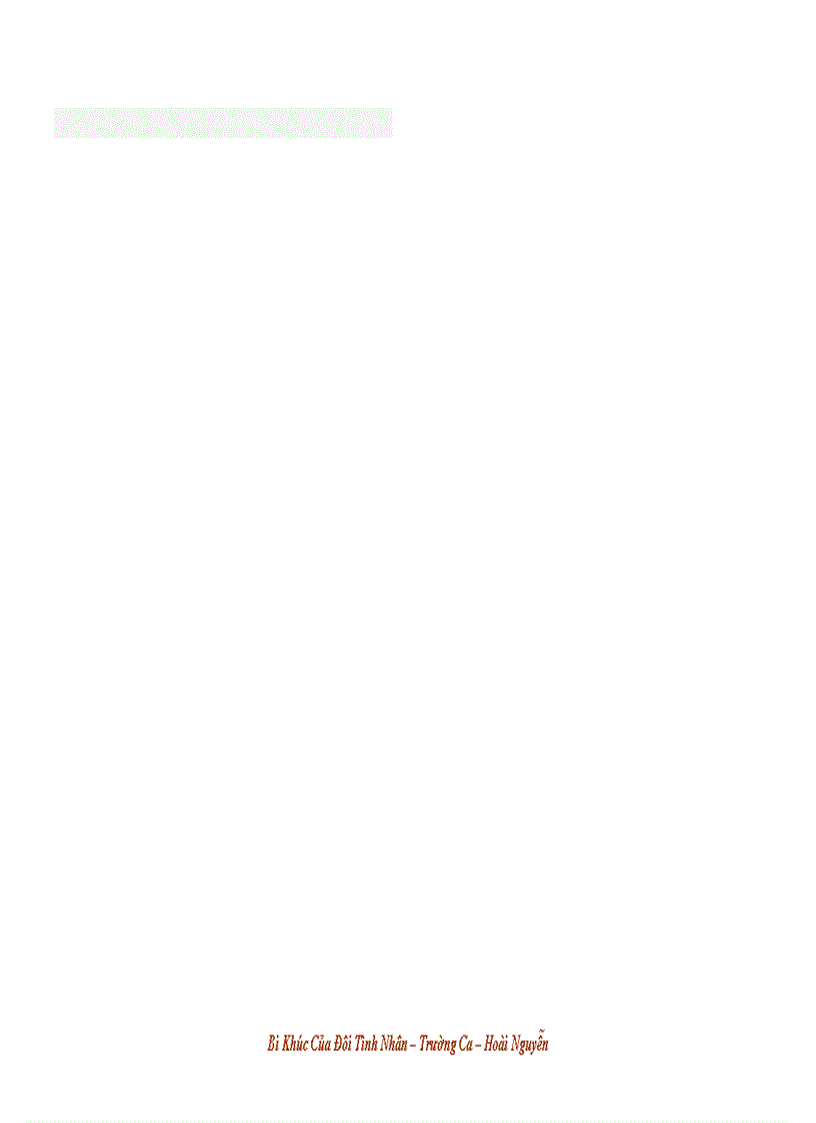 image for page Bi Khúc Của Đôi Tình Nhân Trường Ca Hoài Nguyễn