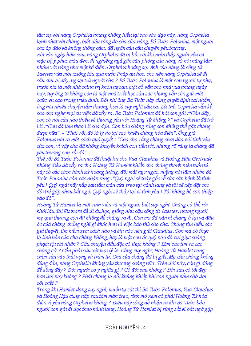 image for page Bi kịch Hamlet của Shakespeare