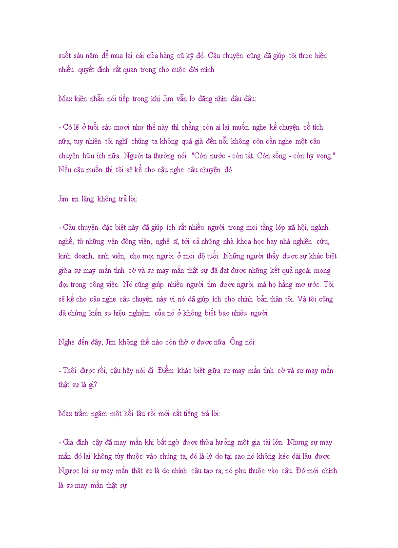 image for page Bí mật của may mắn