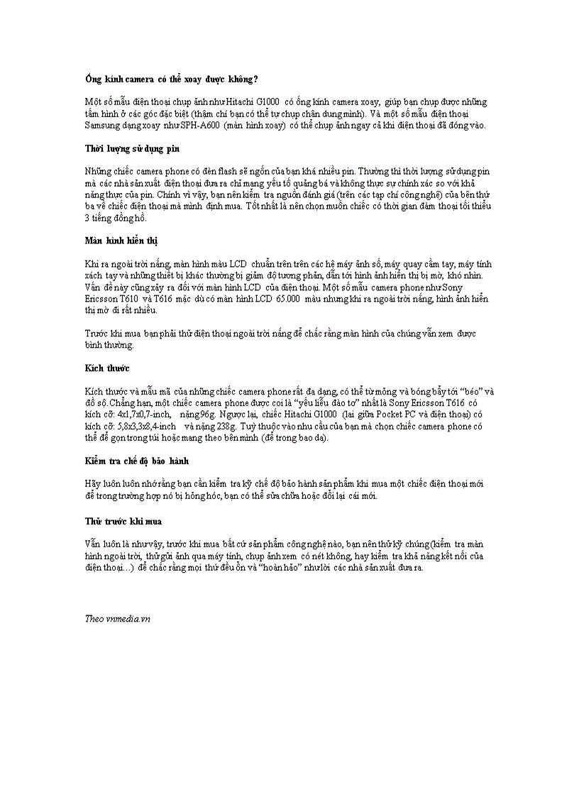 image for page Bí quyết chọn mua điện thoại chụp ảnh