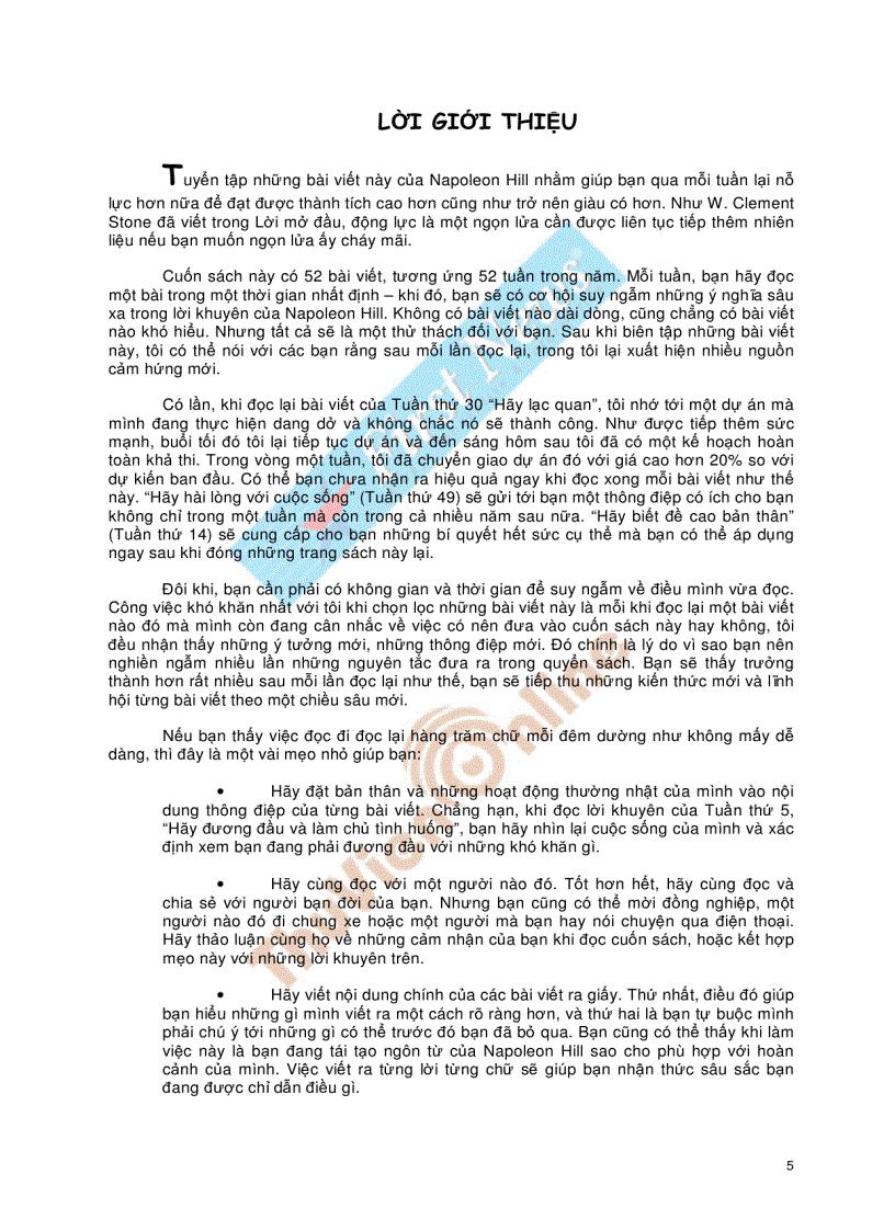 image for page Bí quyết làm giàu của Napoleon hill