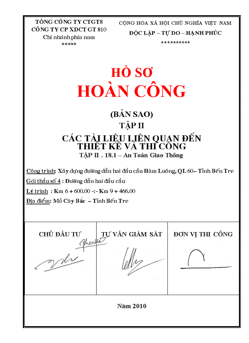 Bìa hồ sơ hoàn công